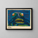 Moloch - Karl Wiener — gerahmtes Bild an der Wand