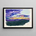 Studie der Natur XII - Karl Wiener — gerahmtes Bild an der Wand