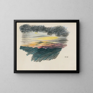 Studio della natura XLVI - Karl Wiener — quadro incorniciato alla parete
