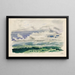 Studie der Natur XL - Karl Wiener — gerahmtes Bild an der Wand