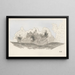 Studie der Natur XXIII - Karl Wiener — gerahmtes Bild an der Wand