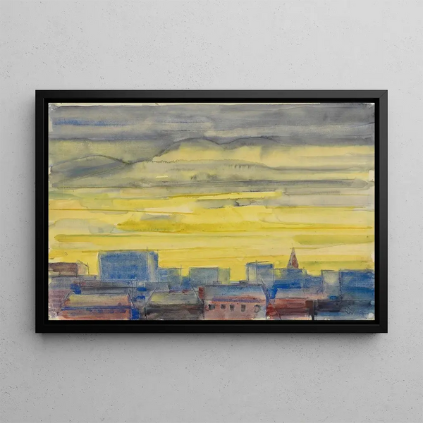 Karl Wiener - Ohne Titel Huserzeile in Wien.webp