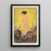 Sans titre figura femminile nuda - Karl Wiener — quadro incorniciato alla parete