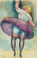Ohne Titel Frau tanzend - Karl Wiener — Ansicht des Kunstwerks