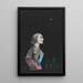 Collage di nostalgia - Karl Wiener — quadro incorniciato alla parete