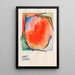 Kontur - Karl Wiener — gerahmtes Bild an der Wand