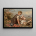Idylle d'automne - Karl Wilhelm Friedrich Bauerle — quadro incorniciato alla parete