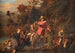 Die Familie Sywatter überquert einen Fluss - Karl Wilhelm Friedrich Bauerle — Ansicht des Kunstwerks