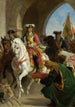 Entrée di Carlo III a Madrid nel 1710 - Karl von Blaas — vista dell’opera