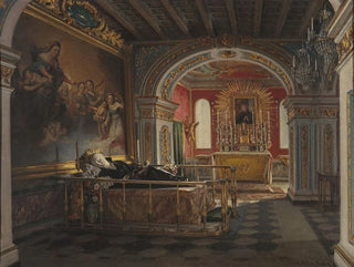 Karol Miller - Interior of the chapel of Saint Stanislaus Kostka in Rome.webp