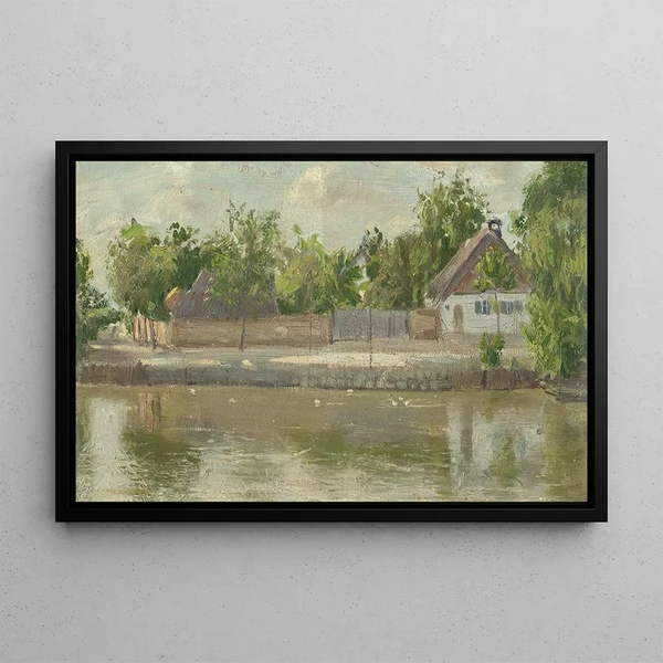 Karol Miloslav Lehotsk - A Village Brook.webp