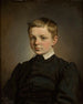 Portrait in Brustansicht eines Jungen - Karol Modnicki — Ansicht des Kunstwerks
