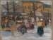 Marché à Ruomberok - Karol Polnyi — Ansicht des Kunstwerks