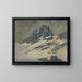 Les Tatras en hiver - Karol Polnyi — quadro incorniciato alla parete