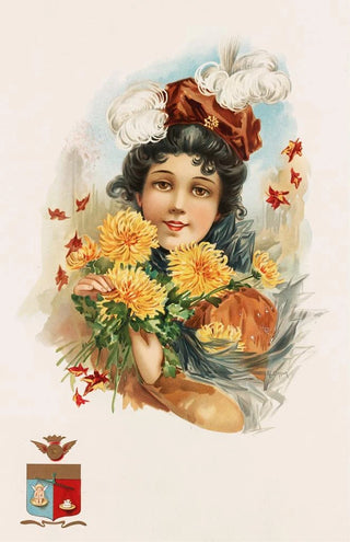 Katherine Connor - Young Woman with Yellow Chrysanthemums.webp