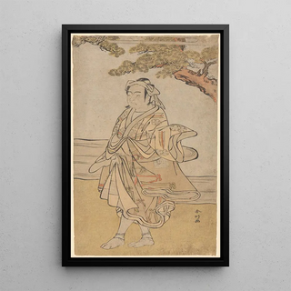 Katsukawa Shunch - The Actor Ichikawa Yaozo.webp