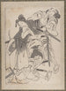 Sketchbook by Katsushika Hokusai and his disciples Pl04 - Katsushika Hokusai — artwork view