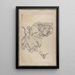 Sketchbook by Katsushika Hokusai and his disciples Pl18 - Katsushika Hokusai — framed artwork on a wall