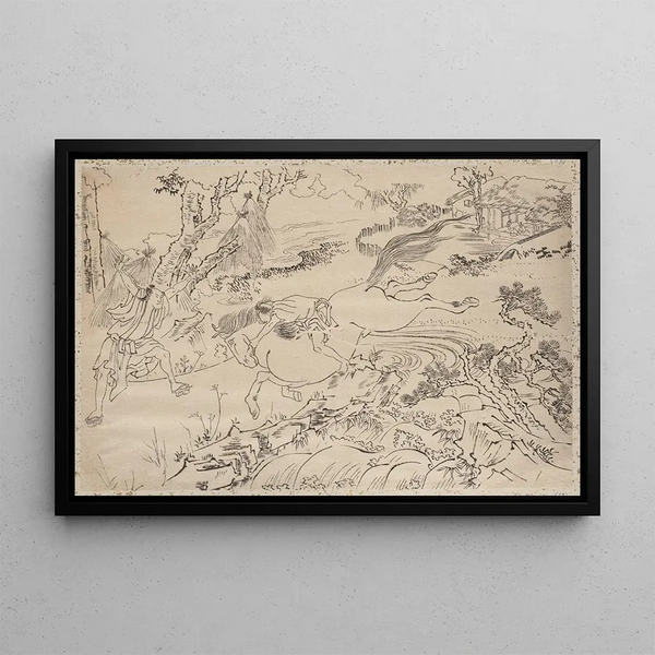 Katsushika Hokusai - Album of Sketches by Katsushika Hokusai and His Disciples Pl58.webp