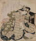 Courtesan Sleeping - Katsushika Hokusai — artwork view