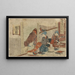 Kanaya-Gemälde - Katsushika Hokusai — gerahmtes Bild an der Wand