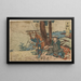 Nissaka - Katsushika Hokusai — framed artwork on a wall