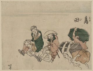 Shimada Painting - Katsushika Hokusai — artwork view