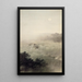 Abend im Mondschein - Kawai Gyokudō — gerahmtes Bild an der Wand