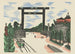 Torii de Kudan - Kawakami Sumio — Ansicht des Kunstwerks