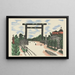 Torii de Kudan - Kawakami Sumio — gerahmtes Bild an der Wand