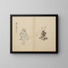 Chiocciola contro demone - Kawanabe Kyōsai — quadro incorniciato alla parete