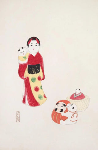 Kawasaki Kyosen - Kyosens Collected Illustrations of Japanese Toys Pl014.webp