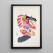 Illustrations collected from Japanese toys by Kyosen Pl030 - Kawasaki Kyōsen — framed artwork on a wall