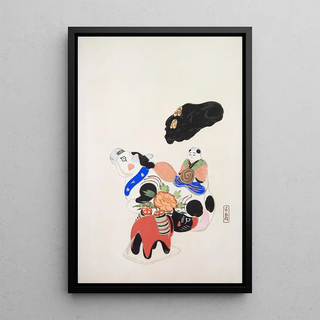Kawasaki Kyosen - Kyosens Collected Illustrations of Japanese Toys Pl060.webp