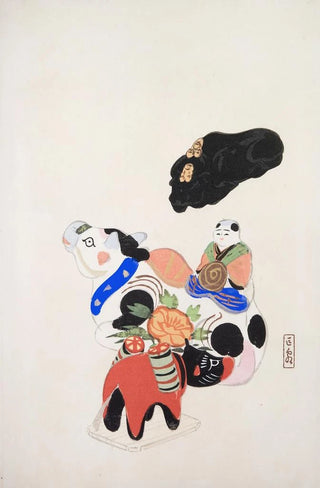 Kawasaki Kyosen - Kyosens Collected Illustrations of Japanese Toys Pl060.webp