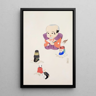 Kawasaki Kyosen - Kyosens Collected Illustrations of Japanese Toys Pl078.webp