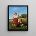 Ernte der Frauen - Kazimierz Pochwalski — gerahmtes Bild an der Wand
