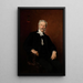 Portrait de Paweł Popiel - Kazimierz Pochwalski — gerahmtes Bild an der Wand