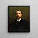 Portrait von Raimund Grübl - Kazimierz Pochwalski — gerahmtes Bild an der Wand