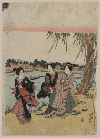 Keisai Eisen - Mimeguri no hanami.webp