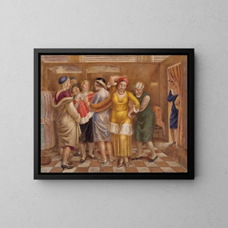 Kenneth Hayes Miller - The Fitting Room.webp