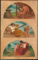 Le Progrès de la civilisation La Forge Commerce et Éducation étude de fresque Capitole d'État Des Moines Iowa - Kenyon Cox — vista dell’opera