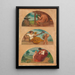 Le Progrès de la civilisation La Forge Commerce et Éducation étude de fresque Capitole d'État Des Moines Iowa - Kenyon Cox — quadro incorniciato alla parete