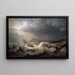 Shipwreck - Kilian Zoll — framed artwork on a wall