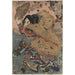 Riproduzione del dipinto Kinhyōshi Yōrin, eroe del Suikoden - Utagawa Kuniyoshi