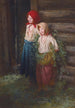 Mädchen des Dorfes - Kirill Vikentevich Lemokh — Ansicht des Kunstwerks