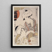 Giondfu Tofu de Gion - Kitagawa Utamaro — quadro incorniciato alla parete