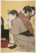 Kamiyui Coiffure - Kitagawa Utamaro — Ansicht des Kunstwerks