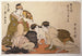 Nibijin udezum Bras de fer entre deux beautés - Kitagawa Utamaro — vista dell’opera