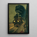 Le train express - Klemens Brosch — quadro incorniciato alla parete